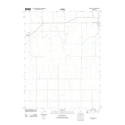 2012 Map of Lenora West, 2012 Print