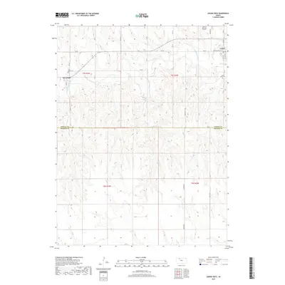 2018 Map of Lenora West, 2018 Print