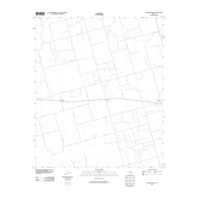 2010 Map of Lenorah West, 2010 Print