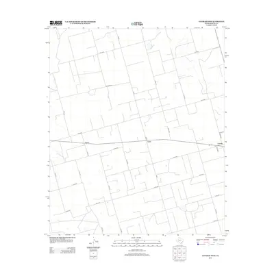 2012 Map of Lenorah West, 2012 Print