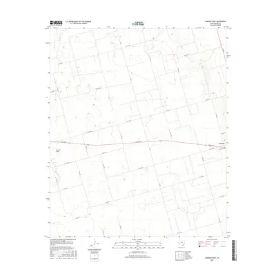 2016 Map of Lenorah West, 2016 Print