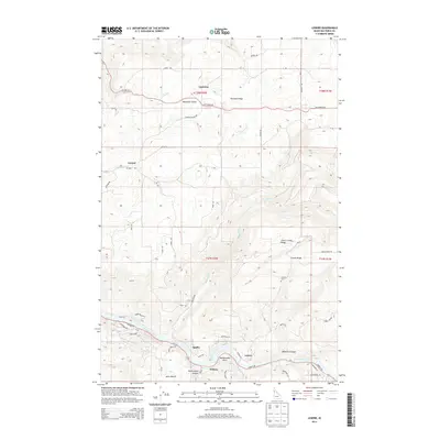2013 Map of Lenore, 2013 Print