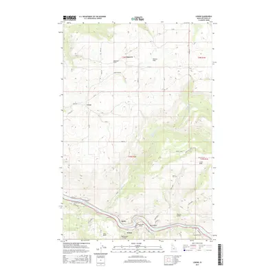 2017 Map of Lenore, 2017 Print