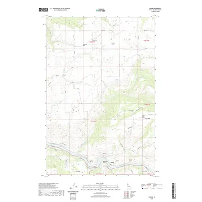 2020 Map of Lenore, 2020 Print