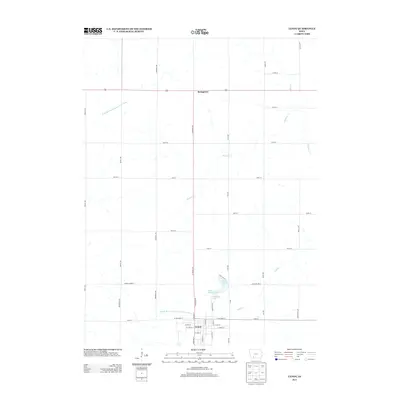 2013 Map of Lenox, 2013 Print
