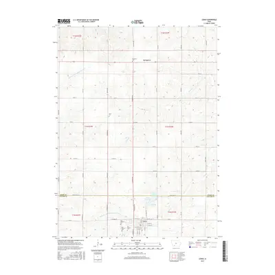 2015 Map of Lenox, 2015 Print