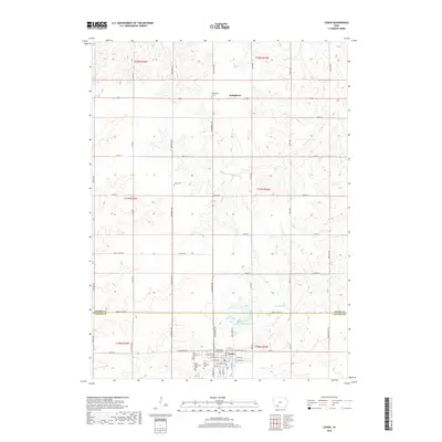 2018 Map of Lenox, 2018 Print