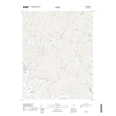 2019 Map of Lenox, 2019 Print