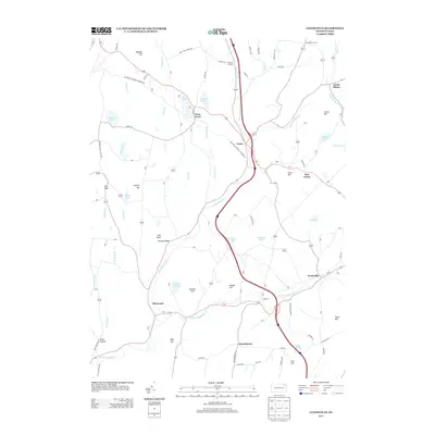 2013 Map of Lenoxville, 2013 Print
