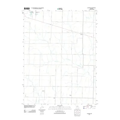 2012 Map of Lentner, 2012 Print