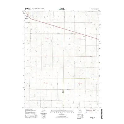 2014 Map of Lentner, 2014 Print