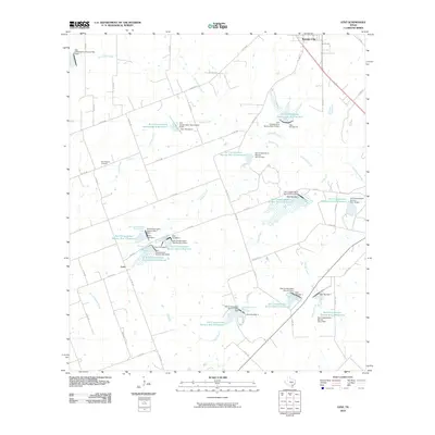 2010 Map of Lenz, 2010 Print