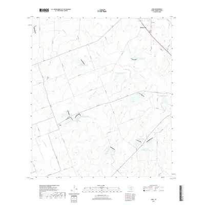 2019 Map of Lenz, 2019 Print
