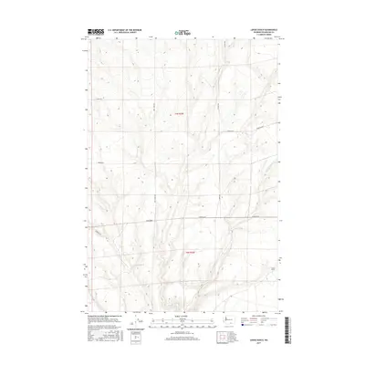 2017 Map of Lenzie Ranch, 2017 Print