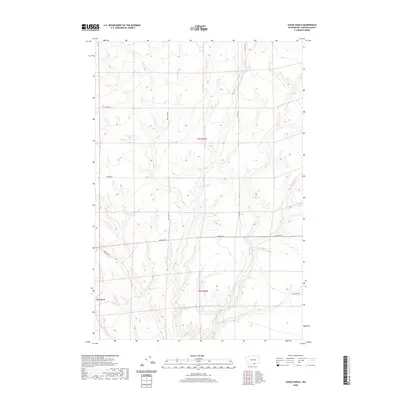 2020 Map of Lenzie Ranch, 2020 Print