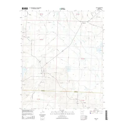 2014 Map of Leola, 2014 Print