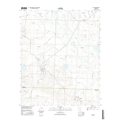 2017 Map of Leola, 2017 Print