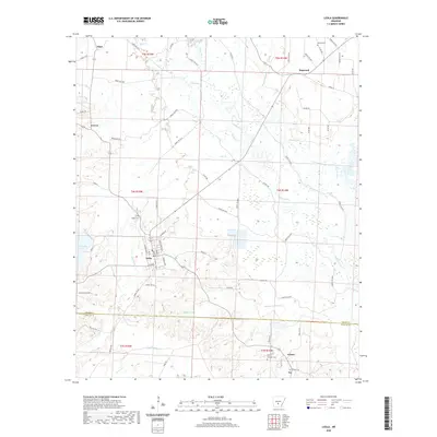 2020 Map of Leola, 2020 Print
