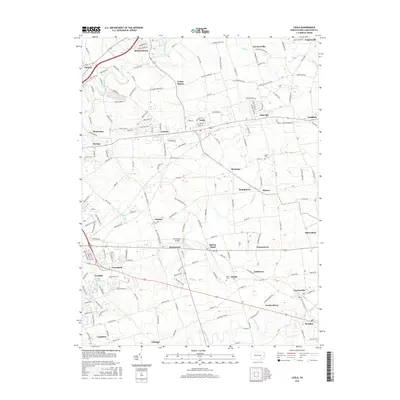 2016 Map of Leola, 2016 Print