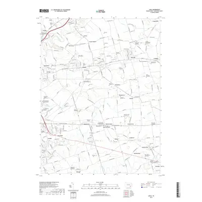 2019 Map of Leola, 2019 Print