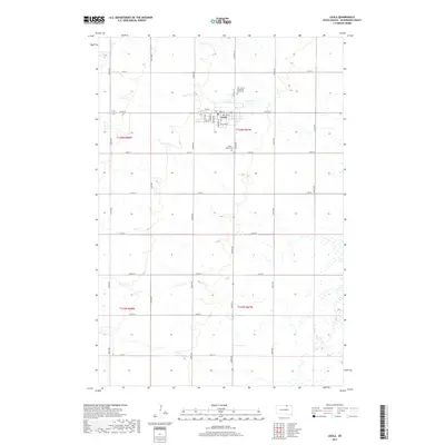 2017 Map of Leola, 2017 Print