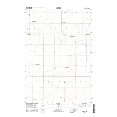 2015 Map of Leola SW, 2015 Print
