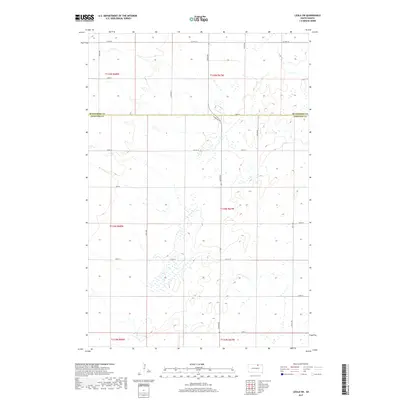 2017 Map of Leola SW, 2017 Print