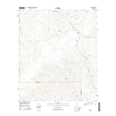 2014 Map of Leon, 2014 Print