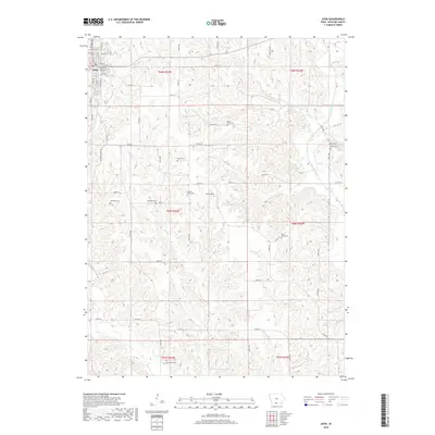 2018 Map of Leon, 2018 Print