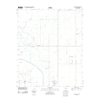 2012 Map of Leon North, 2012 Print