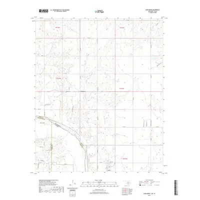 2019 Map of Leon North, 2019 Print