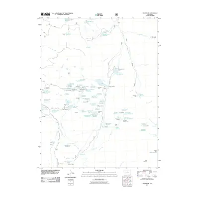 2011 Map of Leon Peak, 2011 Print