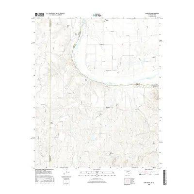 2016 Map of Leon South, 2016 Print