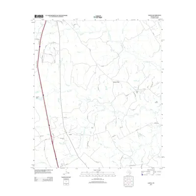 2013 Map of Leona, 2013 Print
