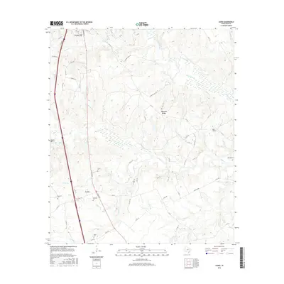 2016 Map of Leona, 2016 Print
