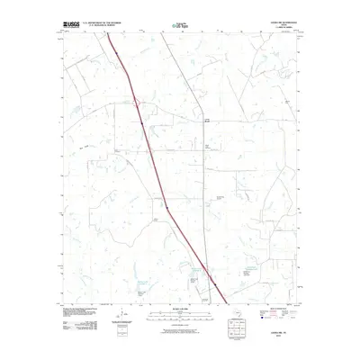 2010 Map of Leona SW, 2010 Print