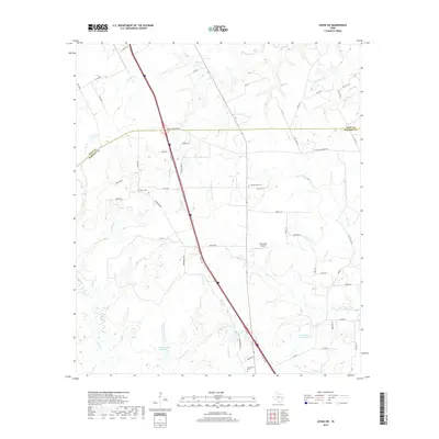 2019 Map of Leona SW, 2019 Print