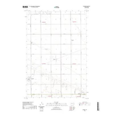 2020 Map of Leonard, 2020 Print
