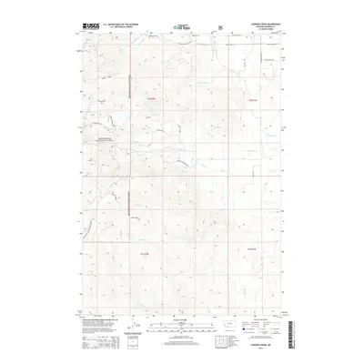 2014 Map of Leonard Creek, 2014 Print