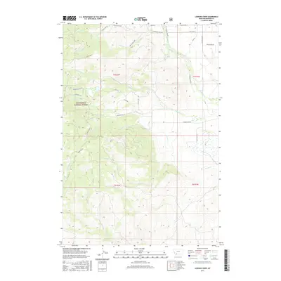 2017 Map of Leonard Creek, 2017 Print
