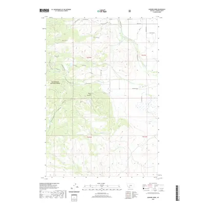 2020 Map of Leonard Creek, 2020 Print