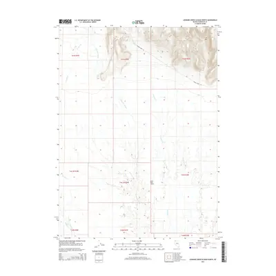 2015 Map of Leonard Creek Slough North, 2015 Print