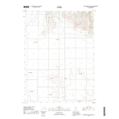 2018 Map of Leonard Creek Slough North, 2018 Print