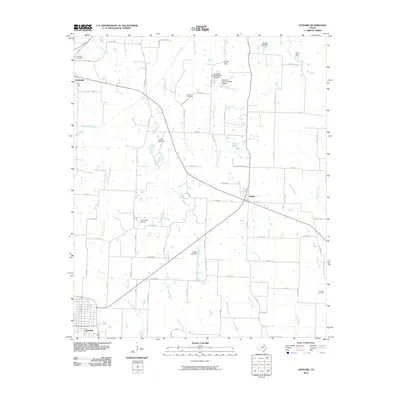 2010 Map of Leonard, 2010 Print