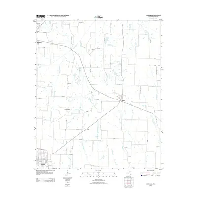 2013 Map of Leonard, 2013 Print