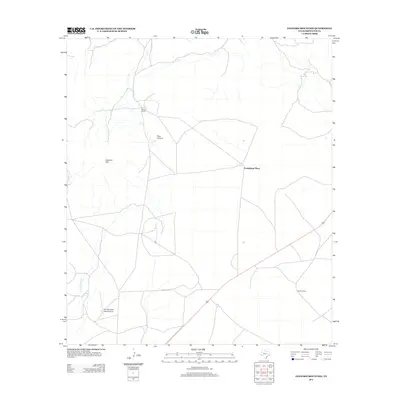 2012 Map of Leonard Mountain, 2012 Print