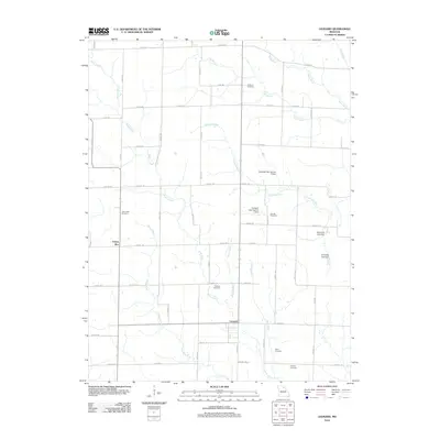 2012 Map of Leonard, 2012 Print