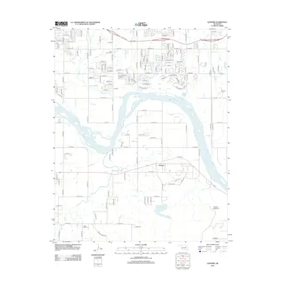 2012 Map of Leonard, 2012 Print