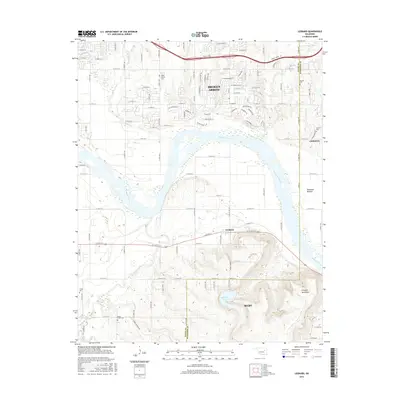 2016 Map of Leonard, 2016 Print