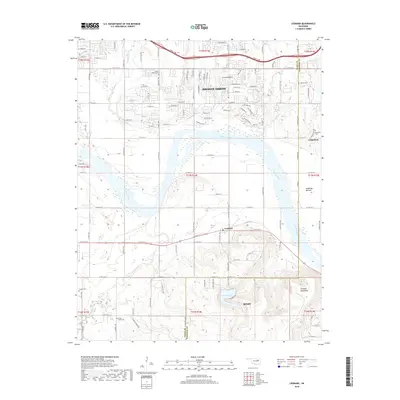2018 Map of Leonard, 2018 Print